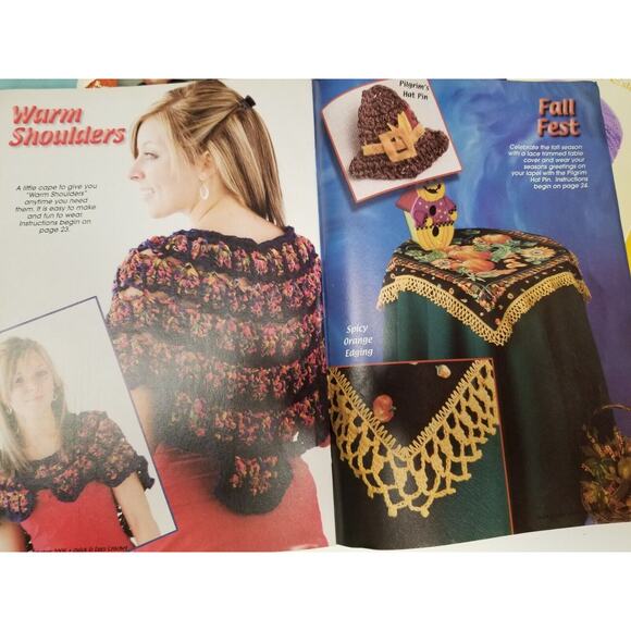 crochet books good used lot hats-scarfs-caps-gloves and more 1-9 - Picture 11 of 16